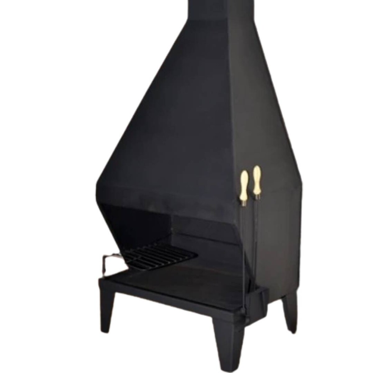 ESTUFA CHAPA PLANA 0.80 X 0.50 X 1.37 20X20CM 1.2MM ESPESOR LM ++ - N/a 