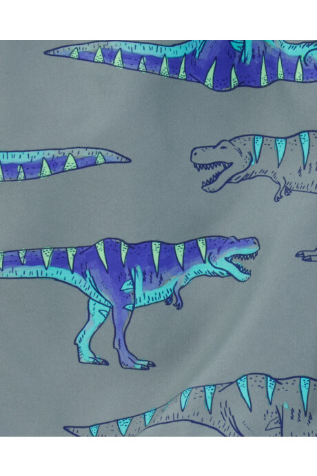 Short de baño, con protección UPF 50+, diseño dinos Sin color