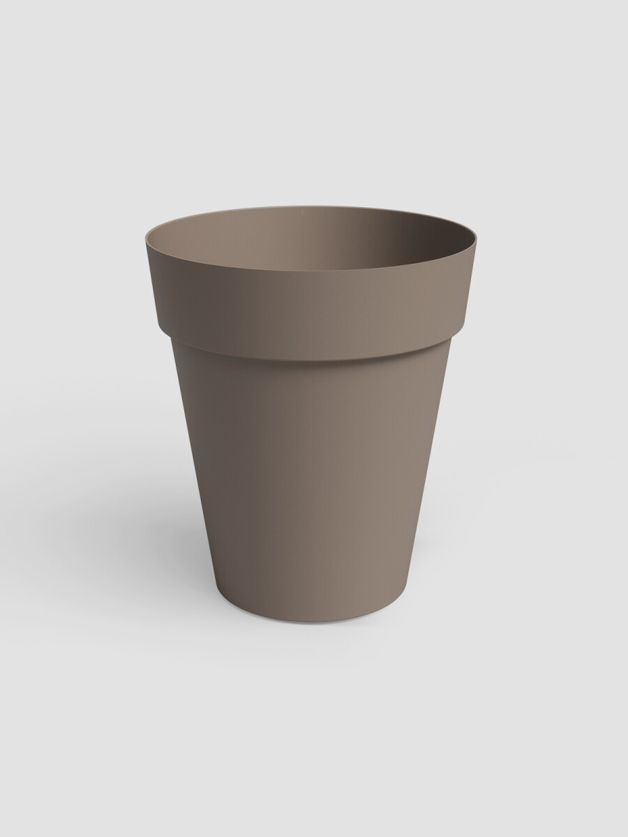 MACETA ALTA CAPRI HIG POT 56 TAUPE