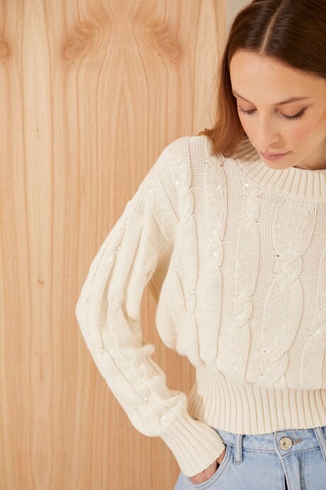 SWEATER CRAB CRUDO