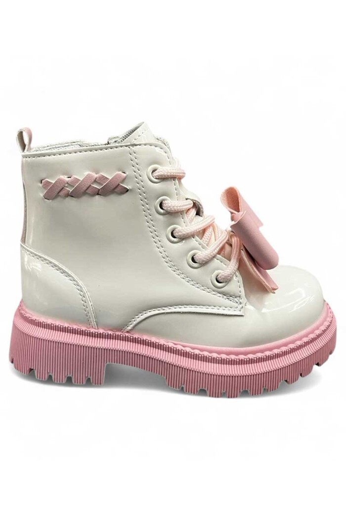 BORCEGO INFANTIL CON APLIQUE MOÑA Beige