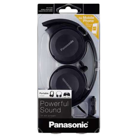 Auricular Panasonic RP-HF100E vincha estereo plegable Auricular Panasonic RP-HF100E vincha estereo plegable