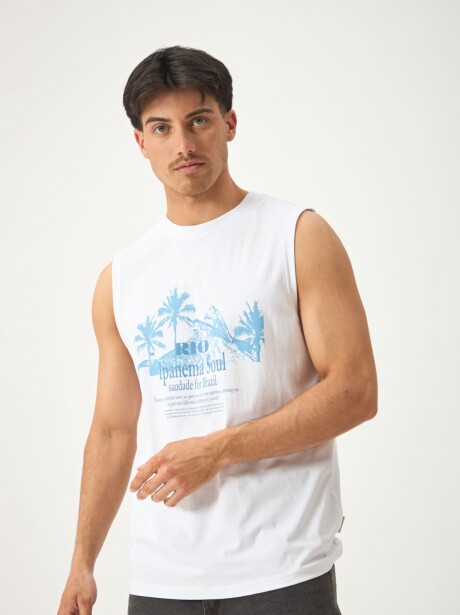 MUSCULOSA IPANEMA BLANCO