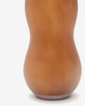 Jarrón Crila de vidrio marrón claro 32 cm