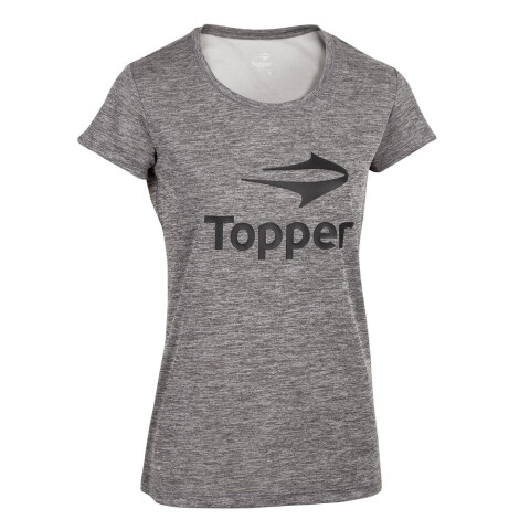 T-SHIRT BRAND TEE BOYS TRNG coral sugar GRIS CLARO/NEGRO/NARANJA