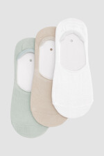 Pack de 3 medias invisibles lisas Variante 39