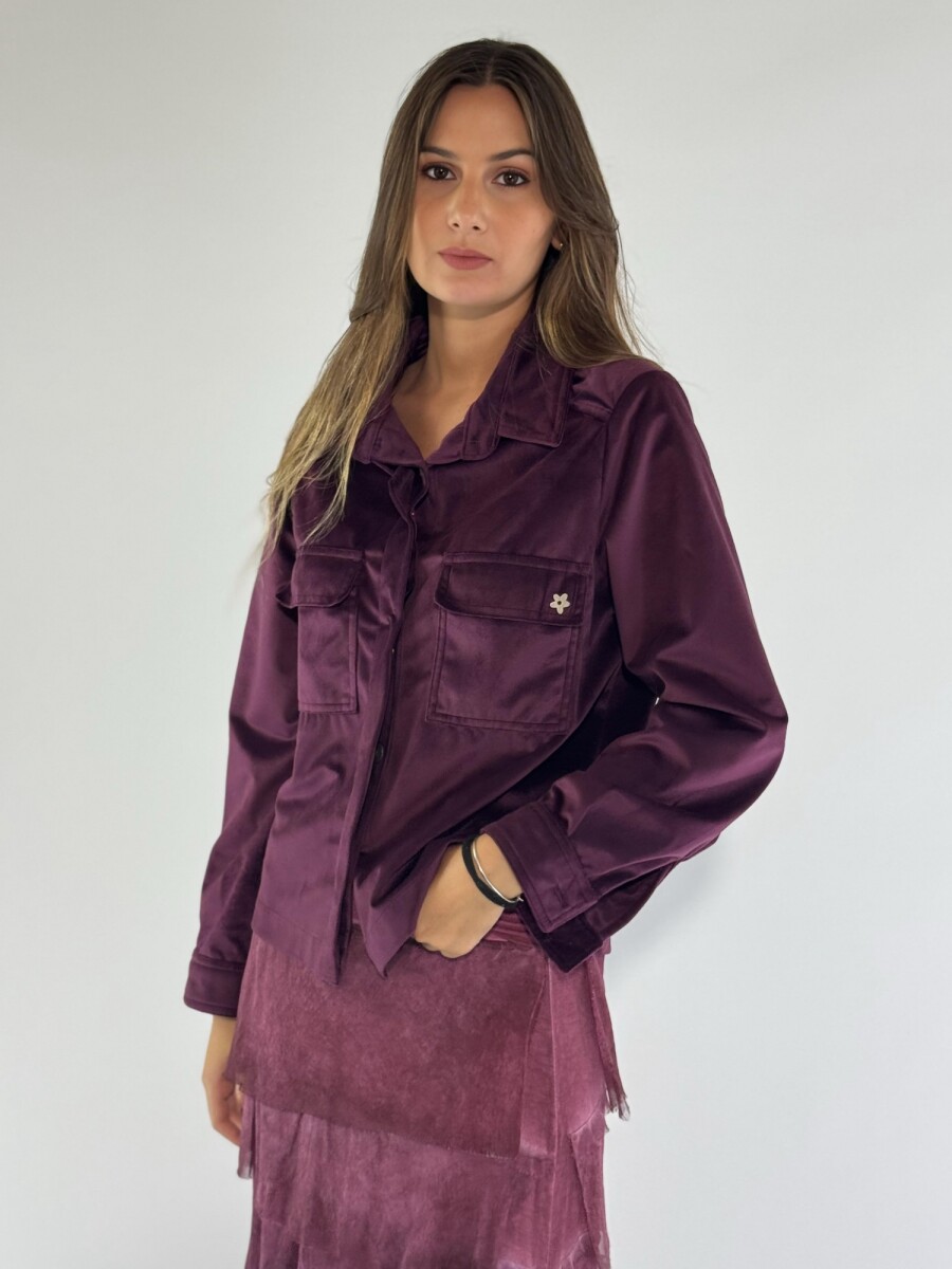 CHAQUETA ADELE - BORDó 