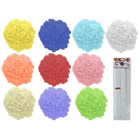 ADORNO PAPEL POMPON X2PCS 16314 ADORNO PAPEL POMPON X2PCS 16314
