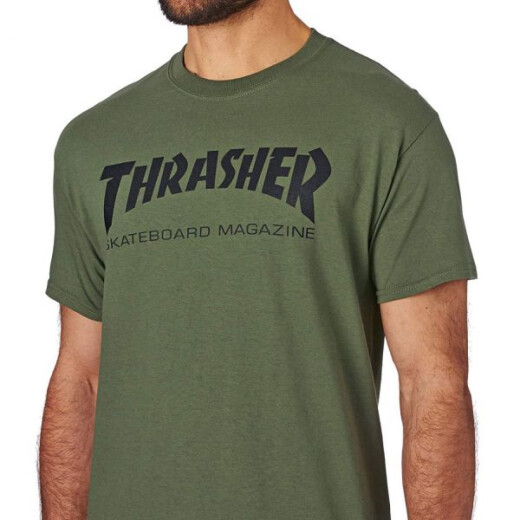 Remera MC Thrasher Skatemag Verde Remera MC Thrasher Skatemag Verde