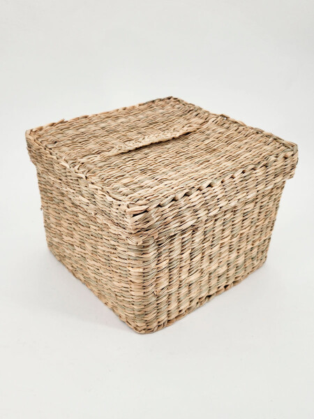 CANASTA CON TAPA MARRON