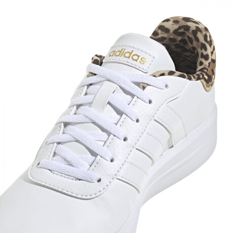 Championes de Mujer Adidas Court Plataforma Blanco - Leopardo
