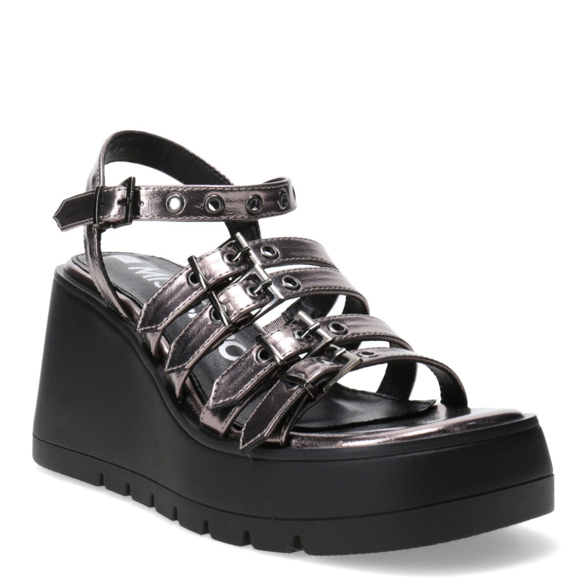 Sandalias de Mujer Miss Carol LAGOON con hebillas - Peltre 