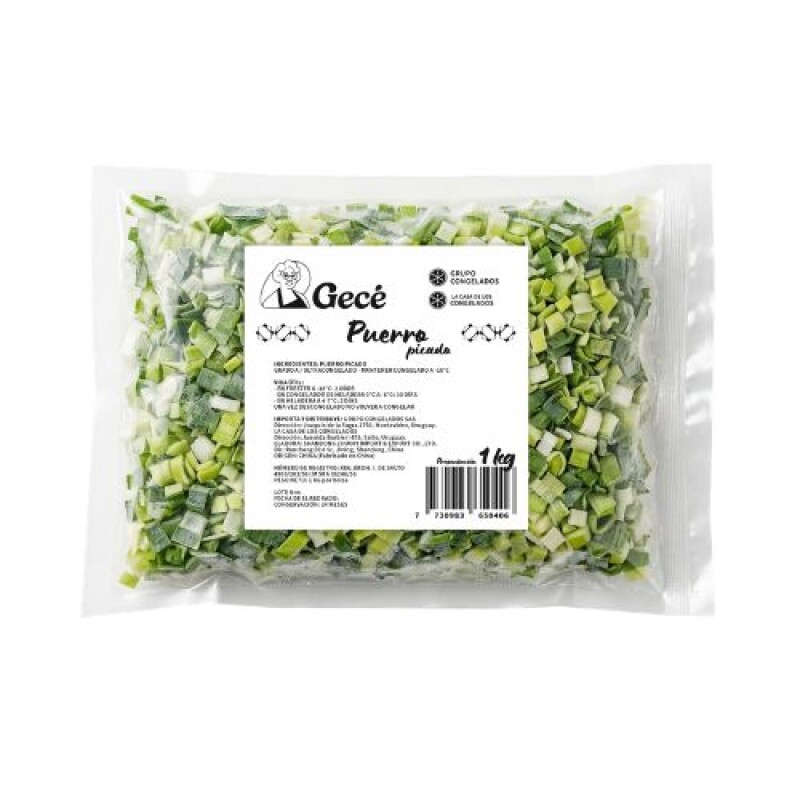 Puerro picado Gecé - 1 kg Puerro picado Gecé - 1 kg