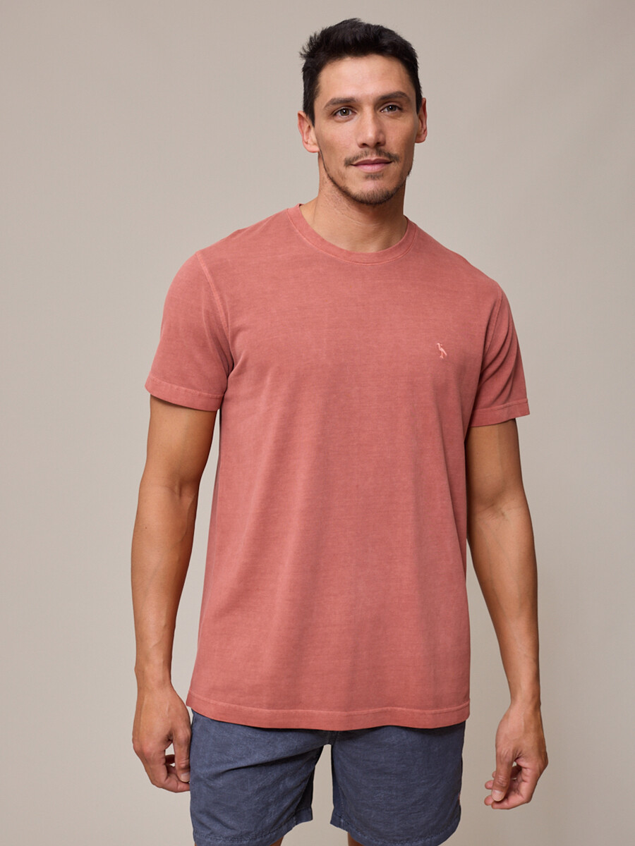 T-SHIRT CAINO POLANCO - Ladrillo 