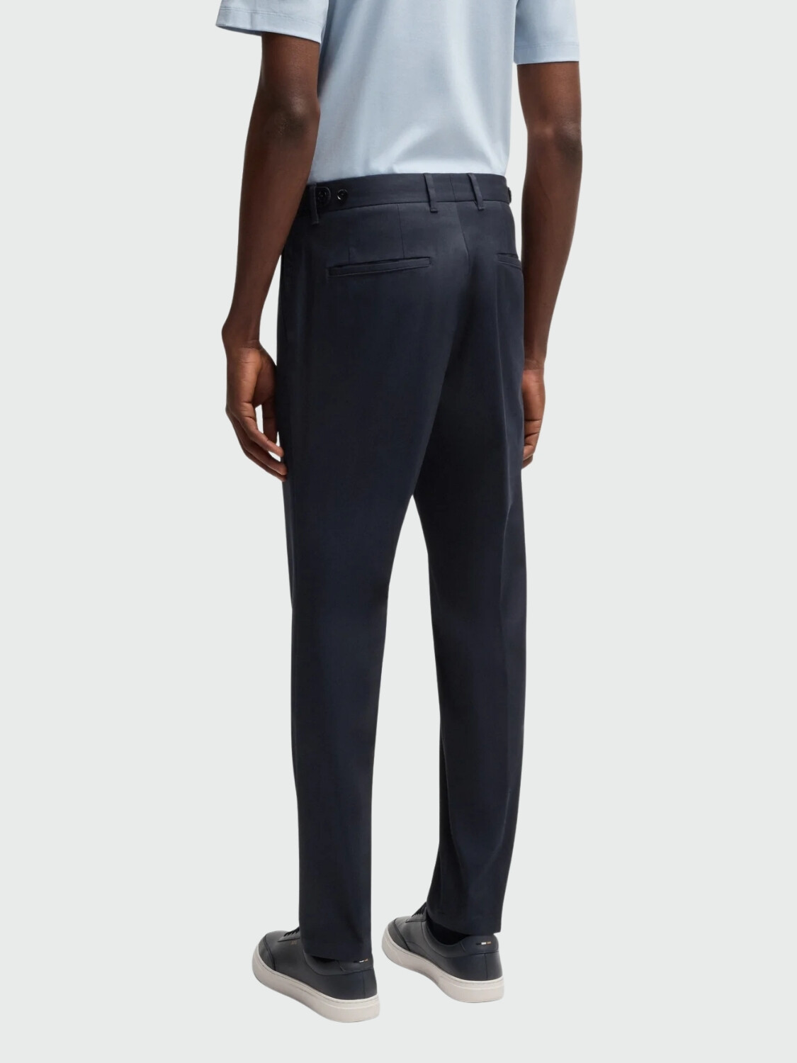 BOSS - Pantalones C-Genius-DTL Azul Oscuro