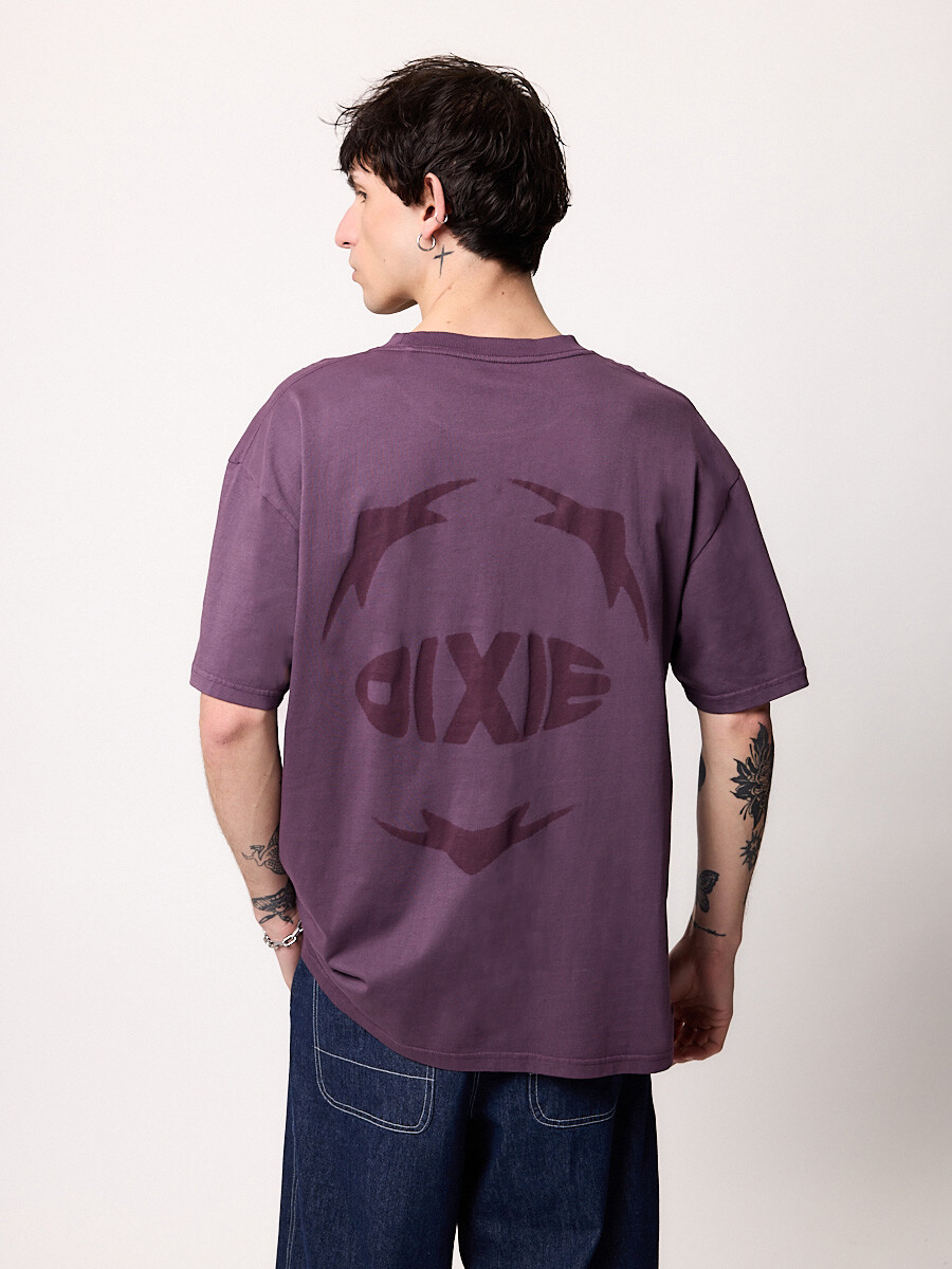 T-SHIRT M/C RIDANTE DIXIE - Uva 