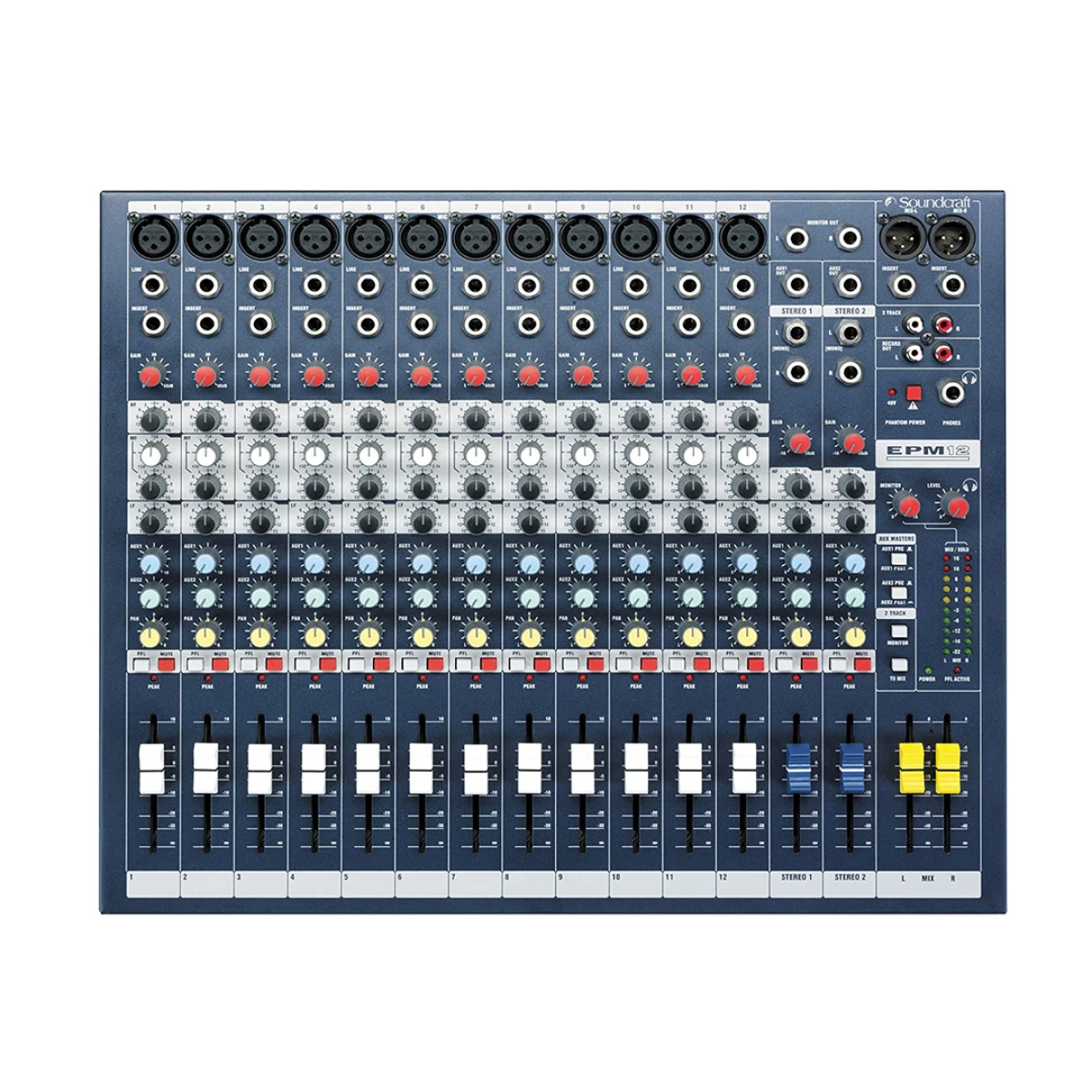 CONSOLA SOUNDCRAFT EPM12 