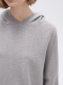Sweater Plidi Gris Melange Medio