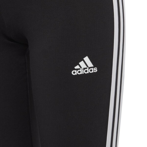 Calza Adidas Essentials Cotton 3 bandas Negro