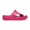 Sandalias Crocs Getaway Platform Toe Loop Mujer Dragon Fruit