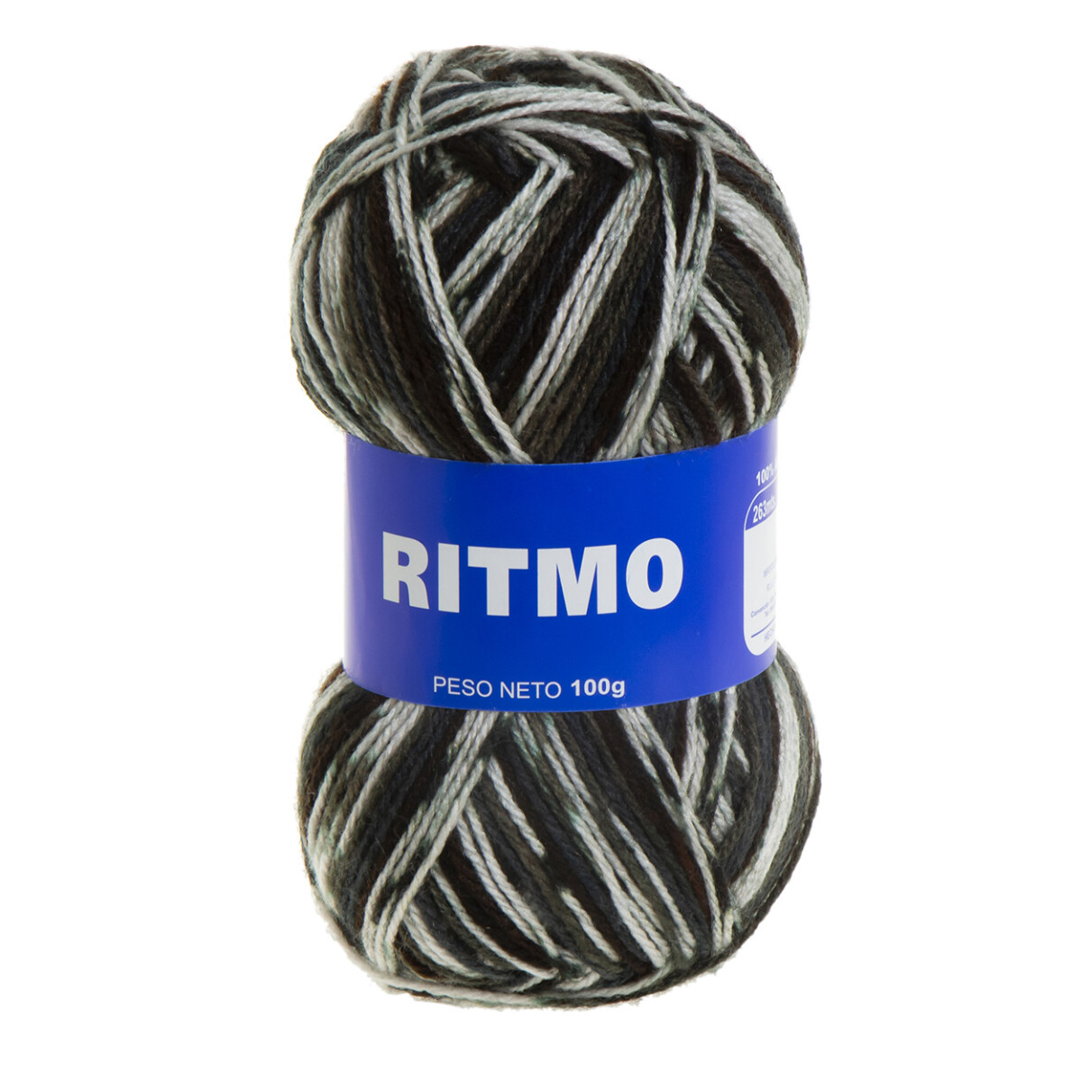 ritmo matizado - negro/gris osc./gris cl. 