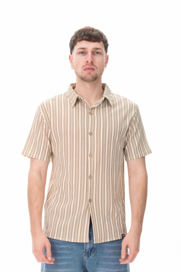 Camisa Style Beige