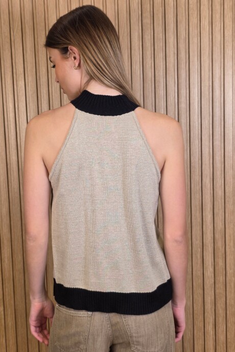 Musculosa Pipa Beige
