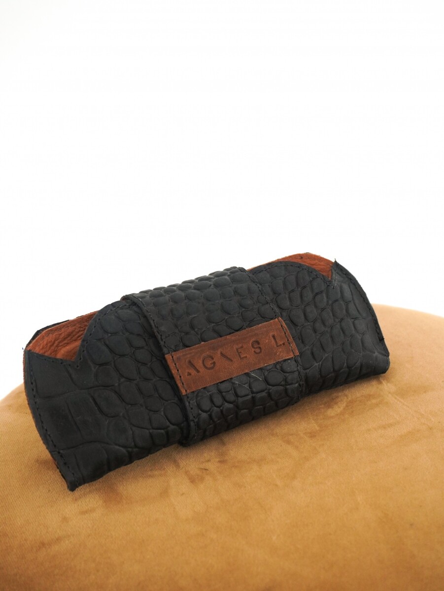 Estuche Lentes Crocco - Negro 