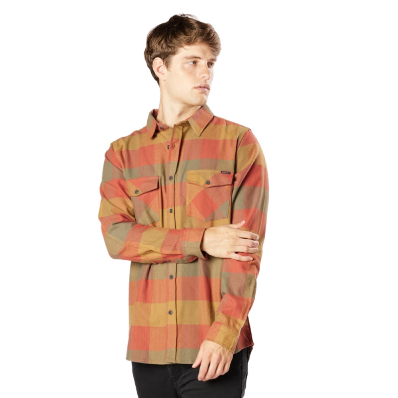 Camisa Rusty Chaz - Naranja Camisa Rusty Chaz - Naranja