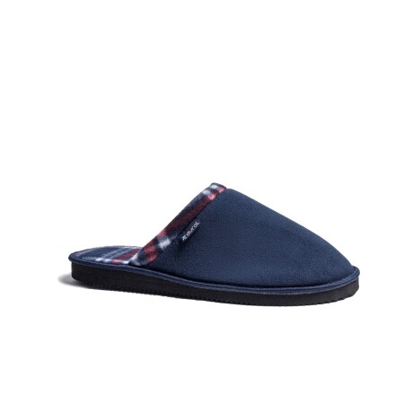 Pantufla Classic azul cuadrille Pantufla Classic azul cuadrille