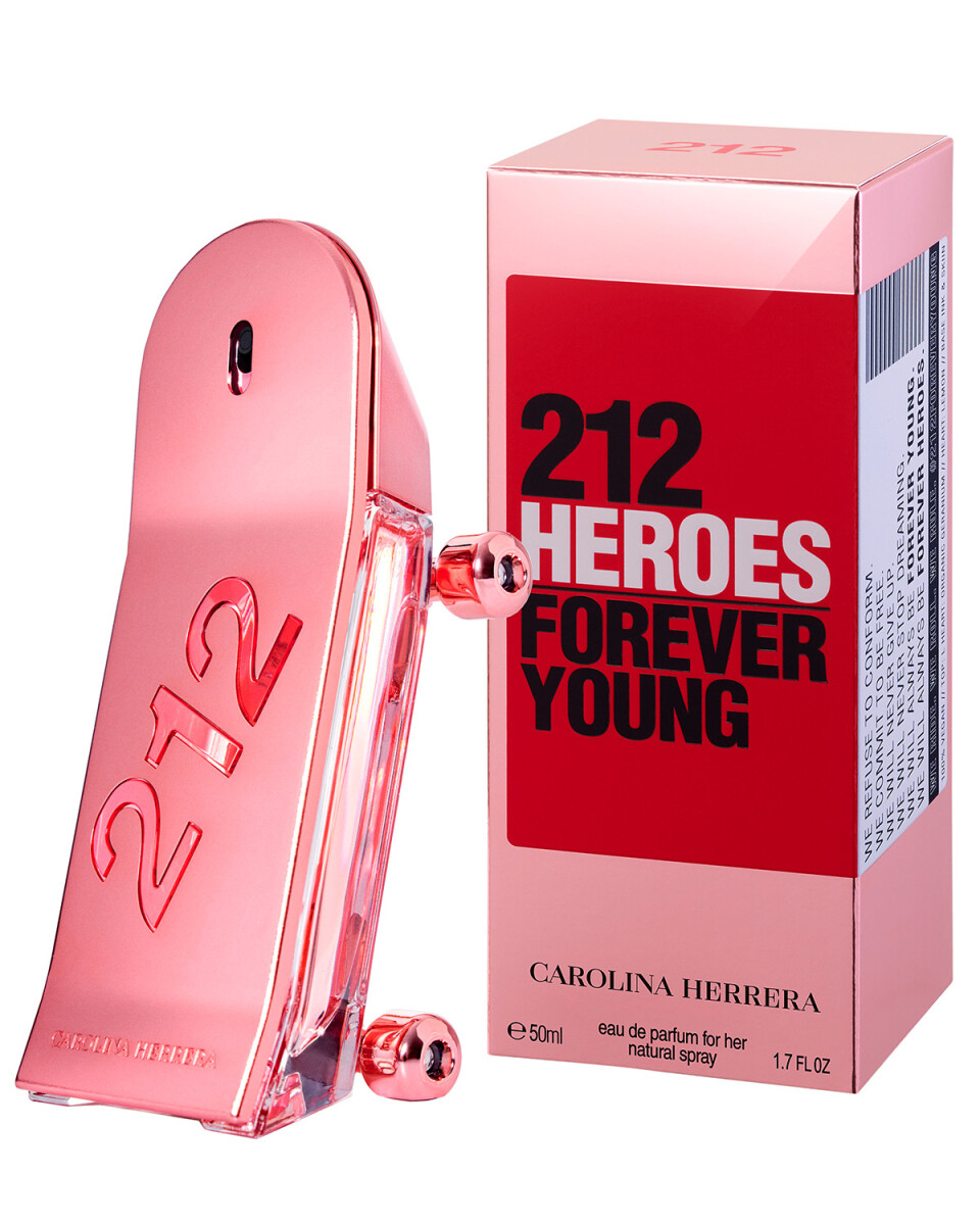 Perfume Carolina Herrera 212 Heroes for Her EDP 50ml Original 