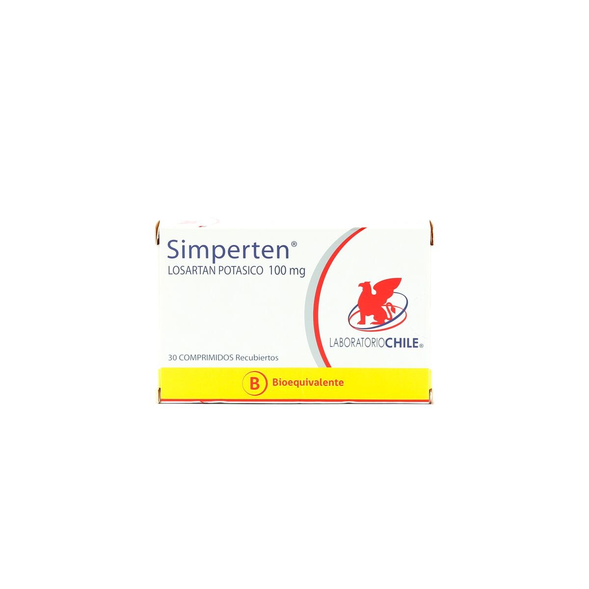 SIMPERTEN 100 MG. CJ X 30 COMP. 
