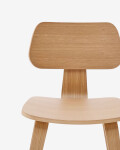 Silla Gena de chapa de roble Silla Gena de chapa de roble