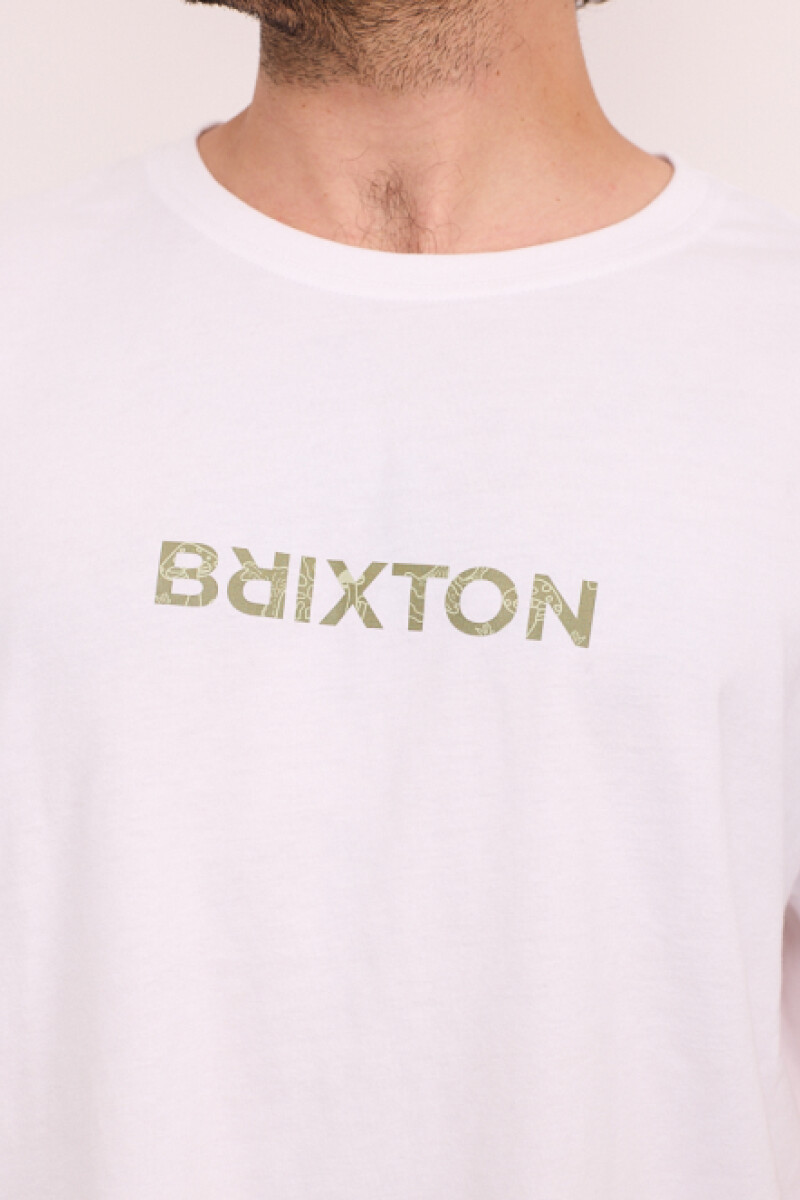 Camiseta Brixton Blanca