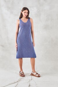 Vestido Lurex Reversible Multi