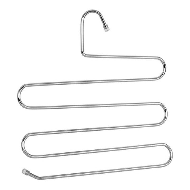 Percha Metalife para pantalones cromada Percha Metalife para pantalones cromada