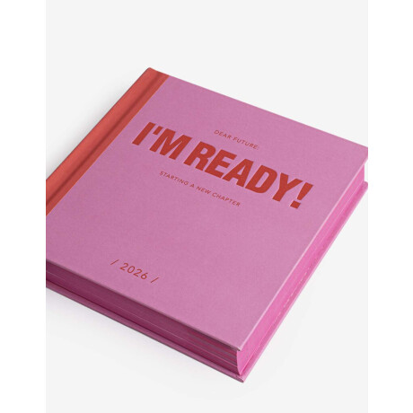Agenda Diaria 2026 I'm Ready Combinacion Bicolor