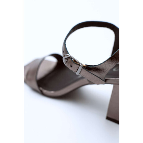 Sandalias Alta Almin Pewter