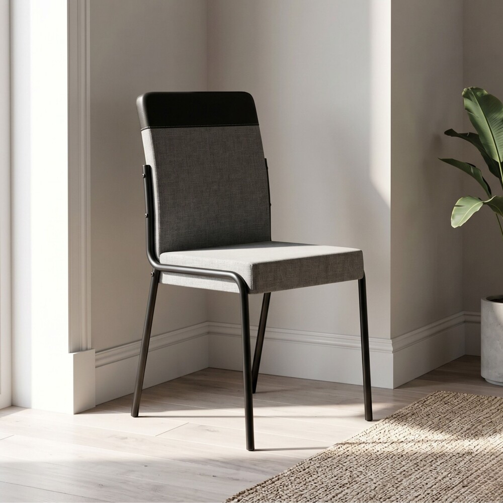 Juego de Comedor 4 sillas Duo + Mesa Atria Negro