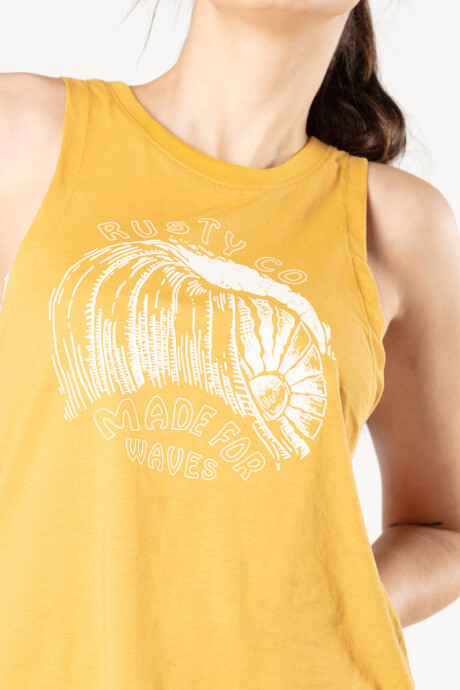 MUSCULOSA CONWAY RUSTY Mostaza