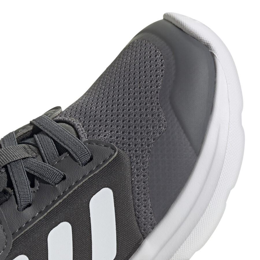 Championes Infantiles Adidas Tensaur Run 3.0 Gris - Blanco - Negro