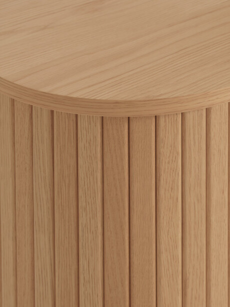 Mesa de luz LYNGVIG persiana roble nat Mesa de luz LYNGVIG persiana roble nat