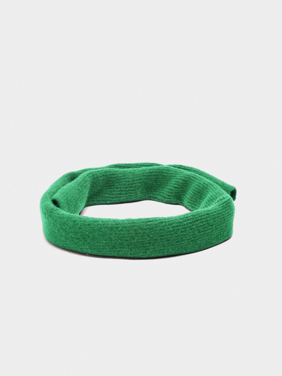 Bufanda Canalada verde