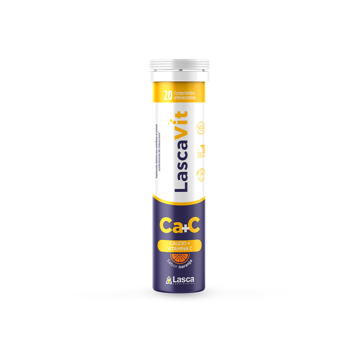 LASCAVIT CALCIO + VIT C X 20 COMP EFERV 