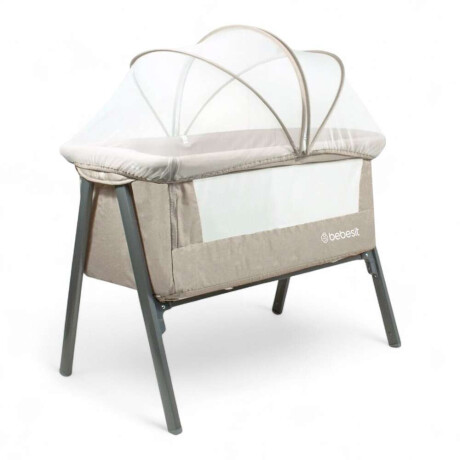 Cuna Colecho Easy Sleep Bebesit Con Mosquitero Beige