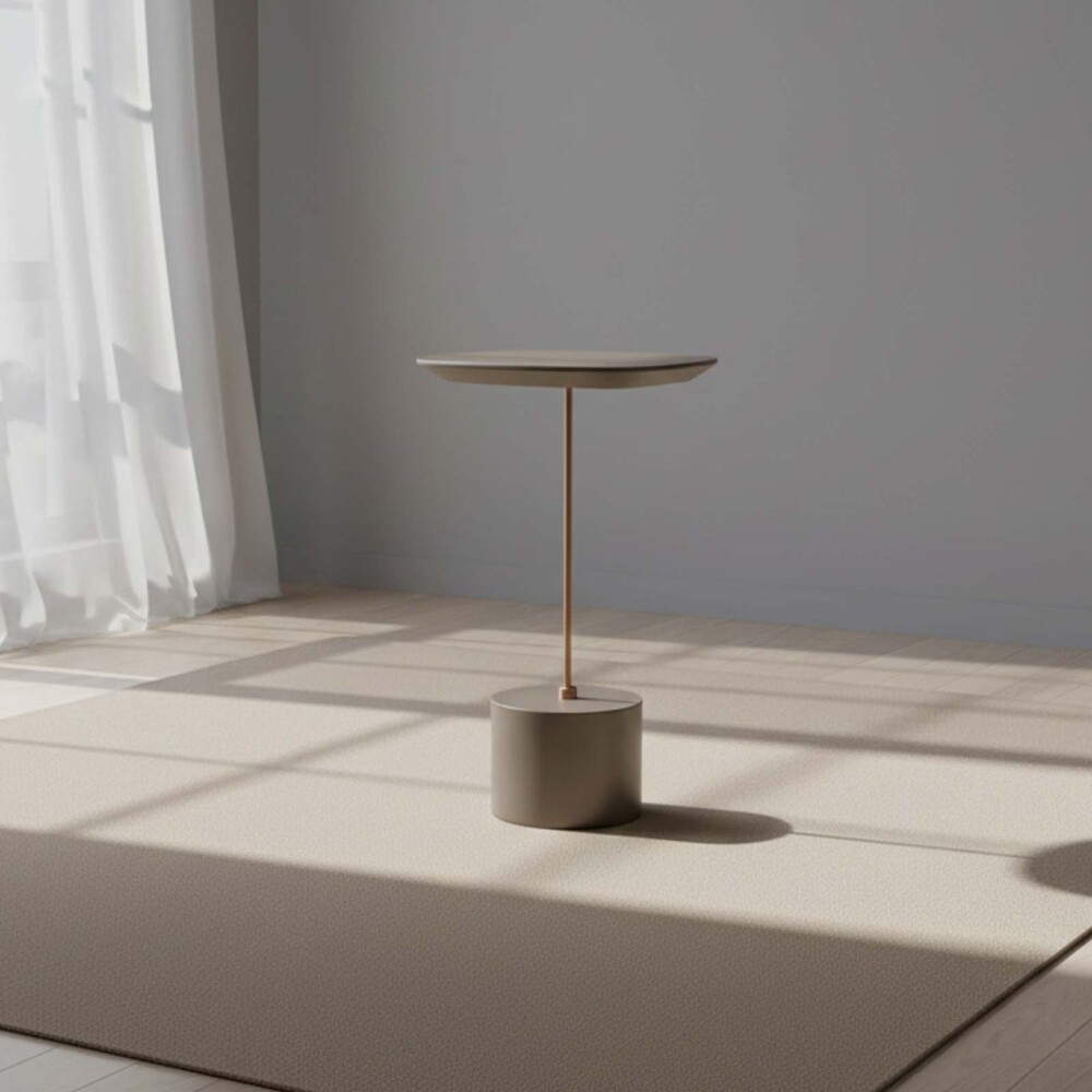 MESA ARRIME MADERA-Y-METAL MARRON FLORENCIA