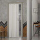 Puerta Pvc Corrediza Plegable Acordeon 210 X 90 Cm Blanco