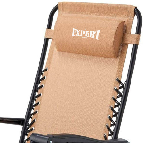 Silla Reposera Plegable Portátil Camping Playa Jardín Marron