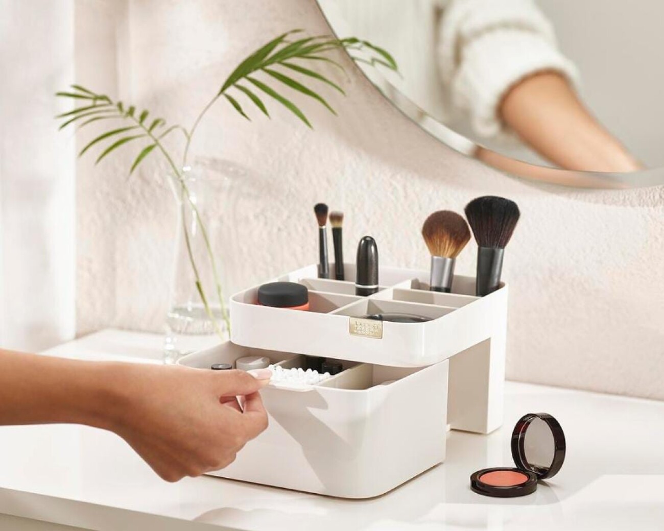 Organizador de cosméticos Viva con cajón (mediano) Organizador de cosméticos Viva con cajón (mediano)