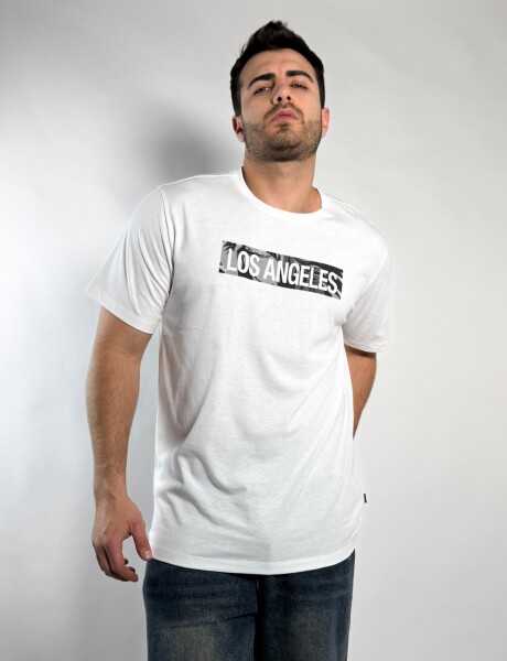 Remera estampada Buley Blanco